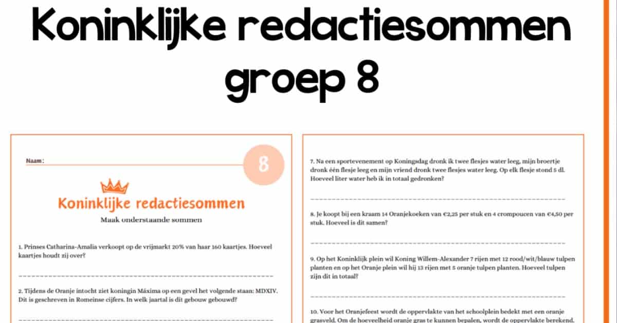 Redactiesommen Groep 8: Oplossen en Tips voor Succes