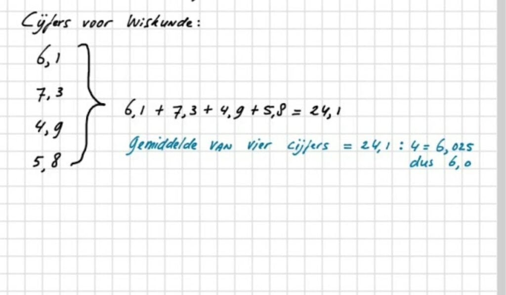 Gemiddelde Berekenen