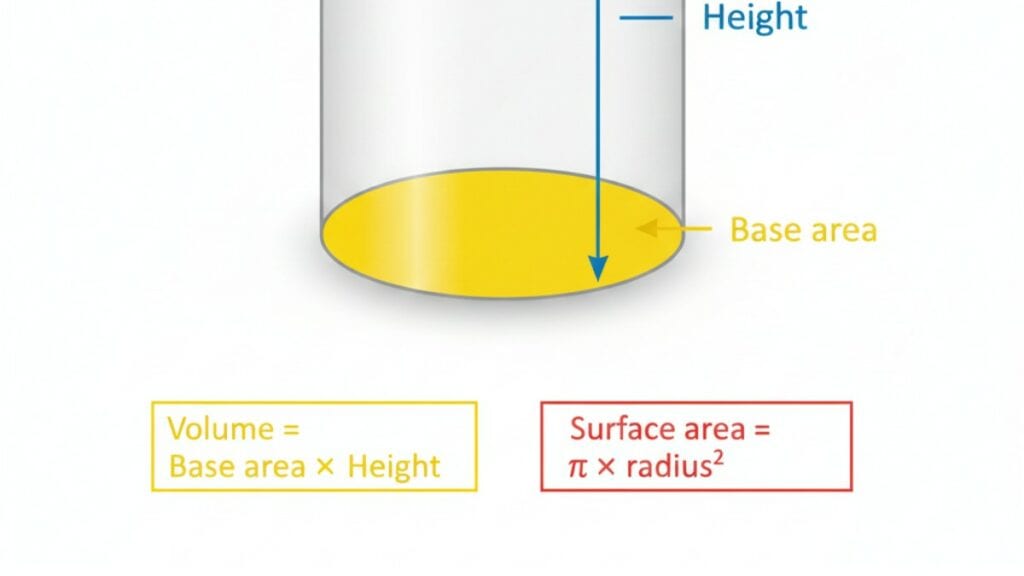 Inhoud cilinder berekenen de eenvoudige formule en duidelijke voorbeelden