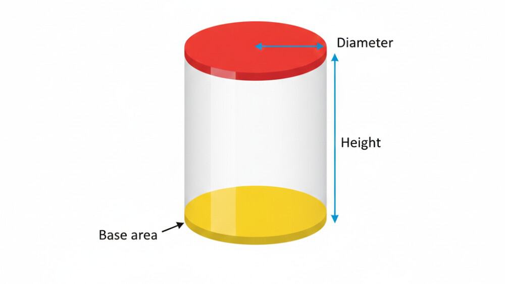 Inhoud cilinder berekenen