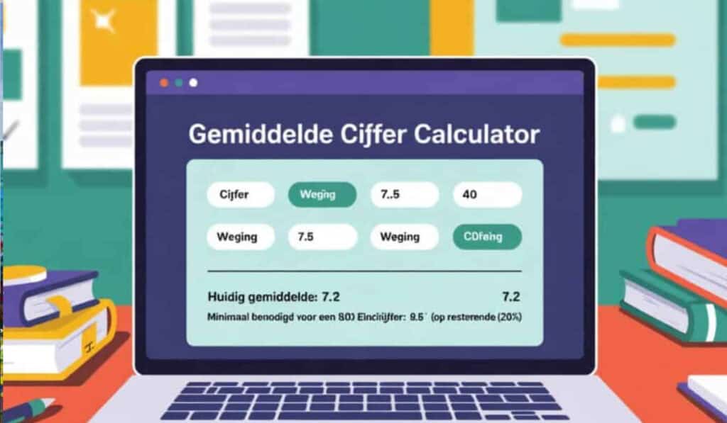 Gemiddelde toetscijfers berekenen: complete uitleg