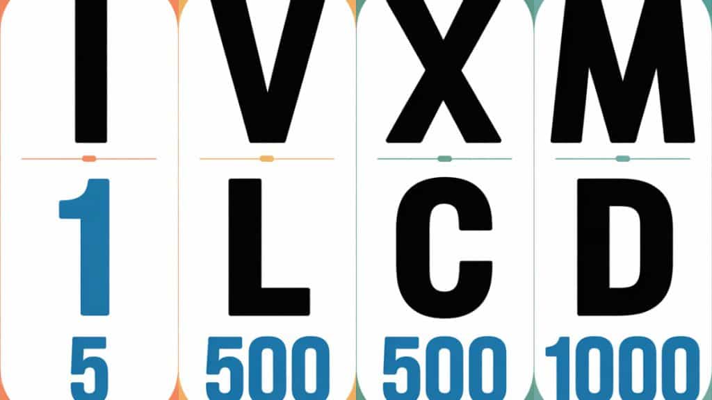 Romeinse cijfers omzetten: eenvoudige uitleg en oefeningen