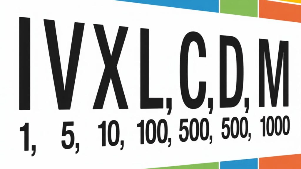 Romeinse cijfers omzetten