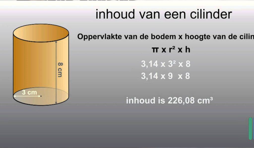 Inhoud van een cilinder berekenen in liters: formule, voorbeelden en toepassingen