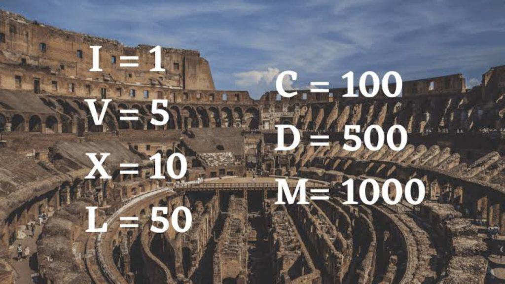 Romeinse cijfers calculator: Romeinse cijfers naar gewone cijfers en omrekenen